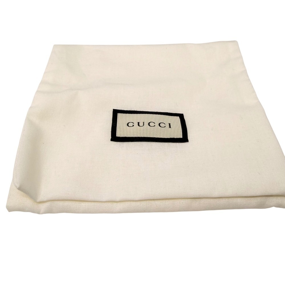 Gucci Micro GG Guccissima Black Leather Card Holder Wallet Mens Auth Box - Picture 12 of 16